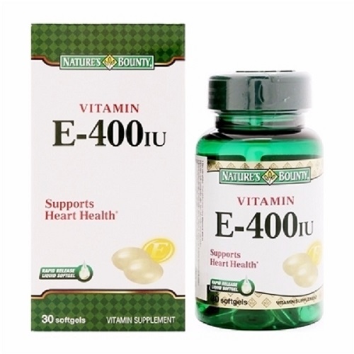 Nature's Bounty Vitamin E 400IU 30 viên nhập khẩu từ Mỹ