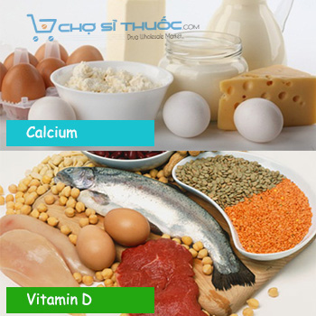 Thành phần chính Ostelin Kids Vitamin D & Calcium