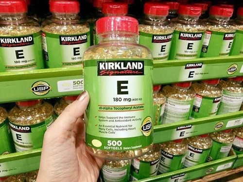 Vitamin E 400 IU Kirkland là sự lựa chọn hoàn hảo hiện nay