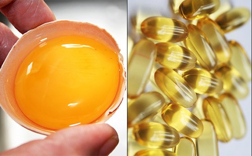 Vitamin E với lòng đỏ trứng gà nuôi dưỡng da chắc khỏe